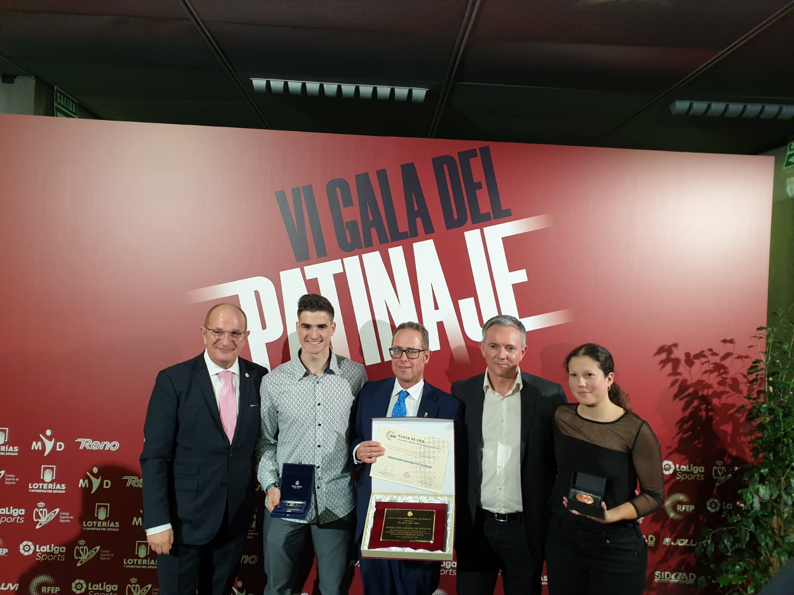 Reconocimiento en la Gala del Patinaje
